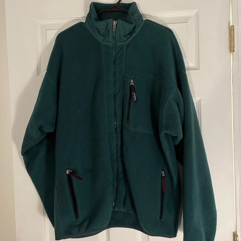 Green Patagonia Fleece L